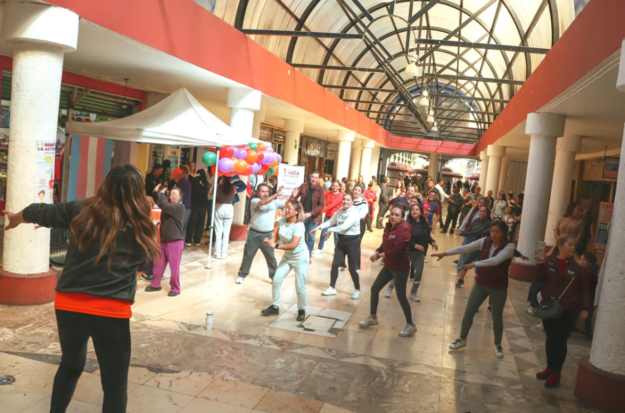 Aprovechan cientos de personas Jornada de Salud y Activación Física en Toluca