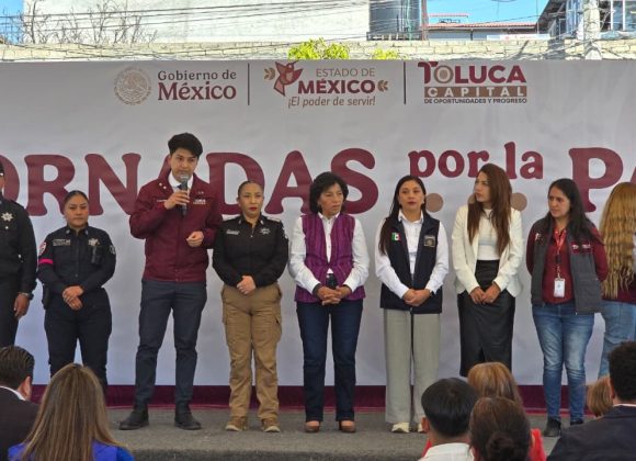 Aprovechan familias de San Lorenzo Tepaltitlán servicios de Jornada por la Paz