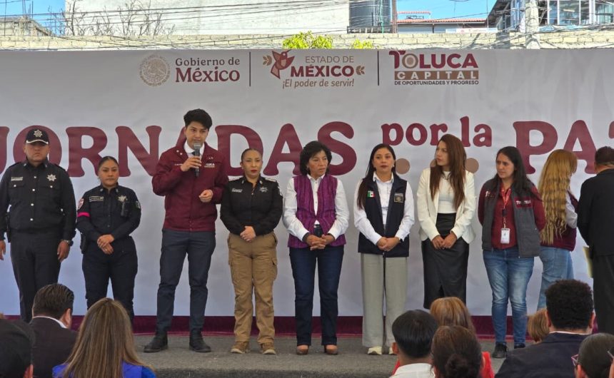 Aprovechan familias de San Lorenzo Tepaltitlán servicios de Jornada por la Paz