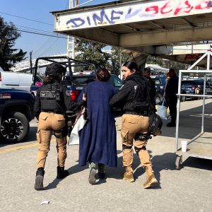 Despliegan 130 elementos para garantizar seguridad en el tianguis Aviación-Autopan