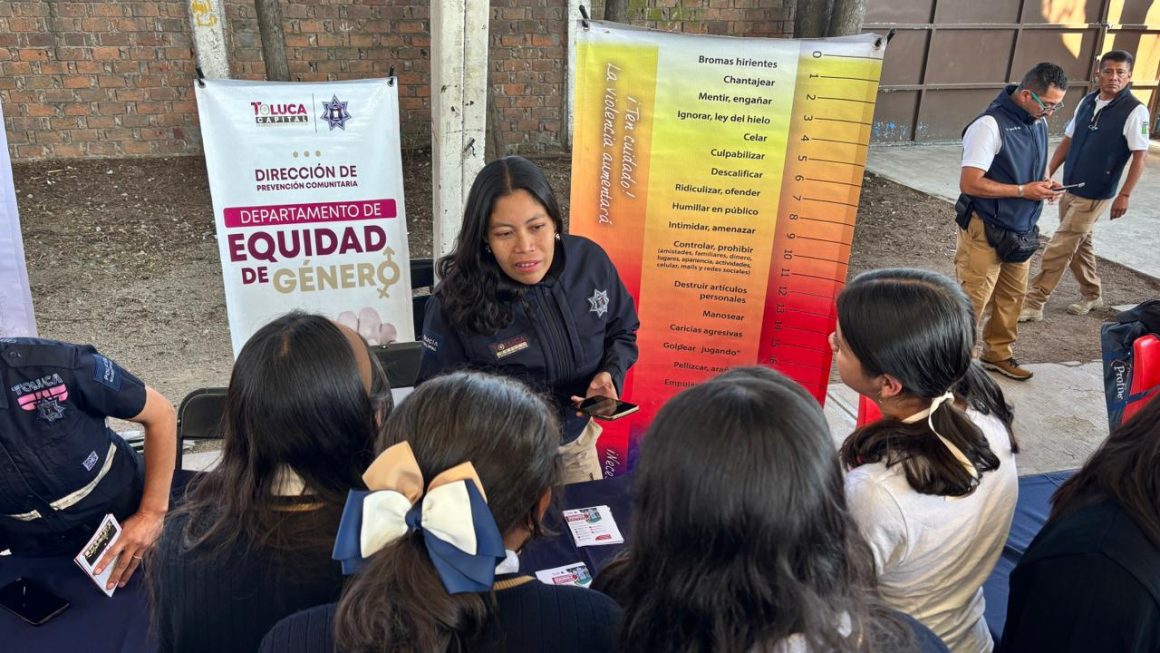 Impulsa Toluca una cultura de paz en las aulas con una Feria de Prevención del Delito