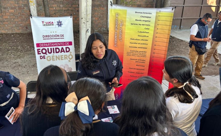 Impulsa Toluca una cultura de paz en las aulas con una Feria de Prevención del Delito