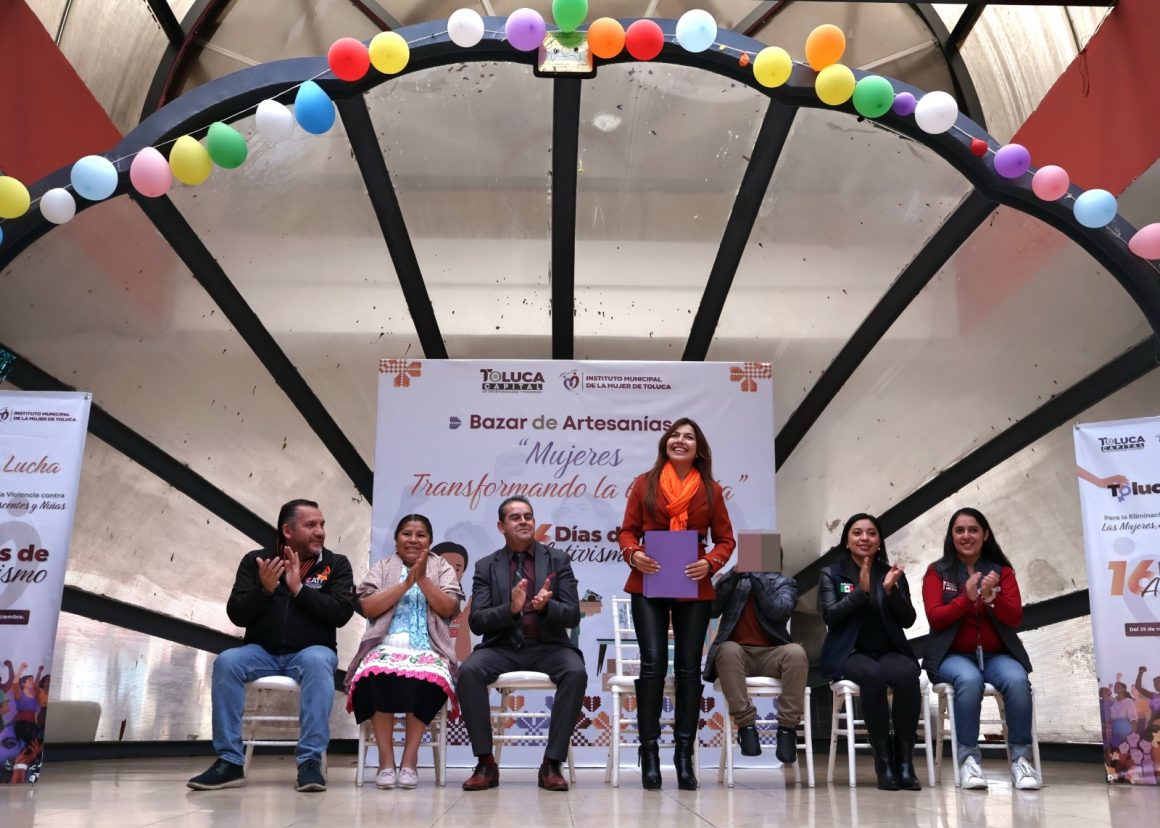 Inicia con éxito Bazar de Artesanías Mujeres Transformando la Economía