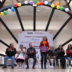 Inicia con éxito Bazar de Artesanías Mujeres Transformando la Economía