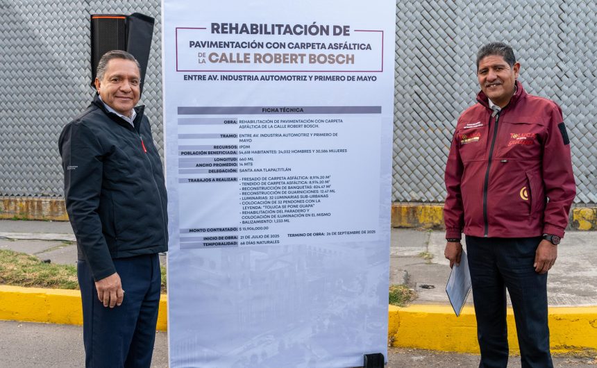 297a7bf9-e737-4417-992f-cae5d9bd9c77 Ricardo Moreno renueva la zona industrial: entrega la nueva calle Robert Bosch, iluminada, segura y reconstruida