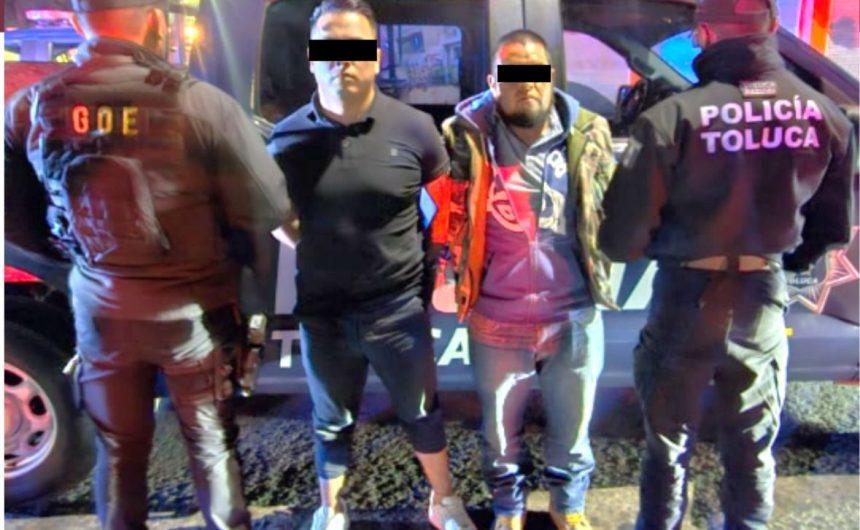 Detiene Policía municipal a siete implicados en delitos contra la salud y asegura vehículos