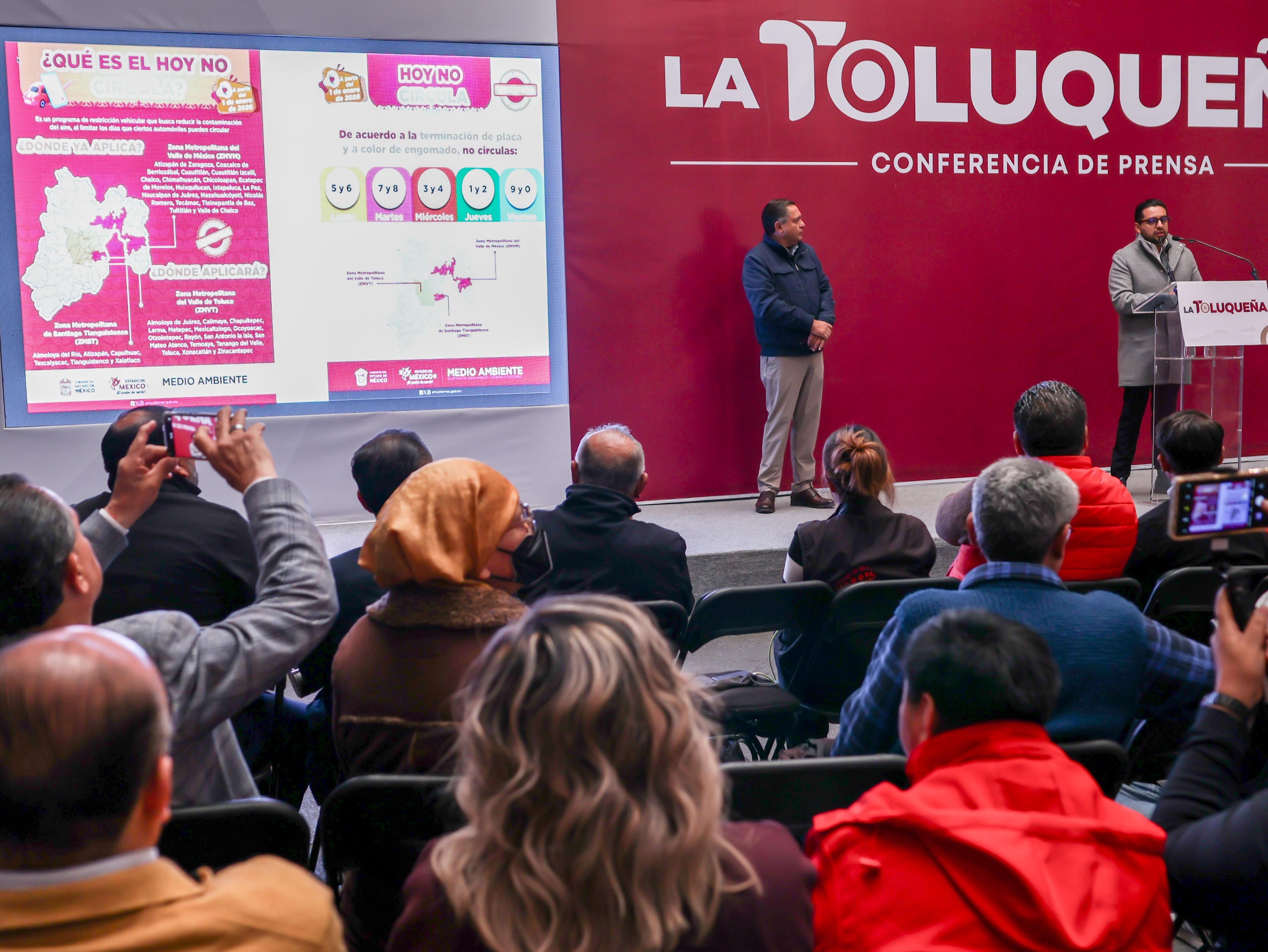 Hoy No Circula, medida para proteger la salud de la población y mejorar la calidad del aire: Ricardo Moreno