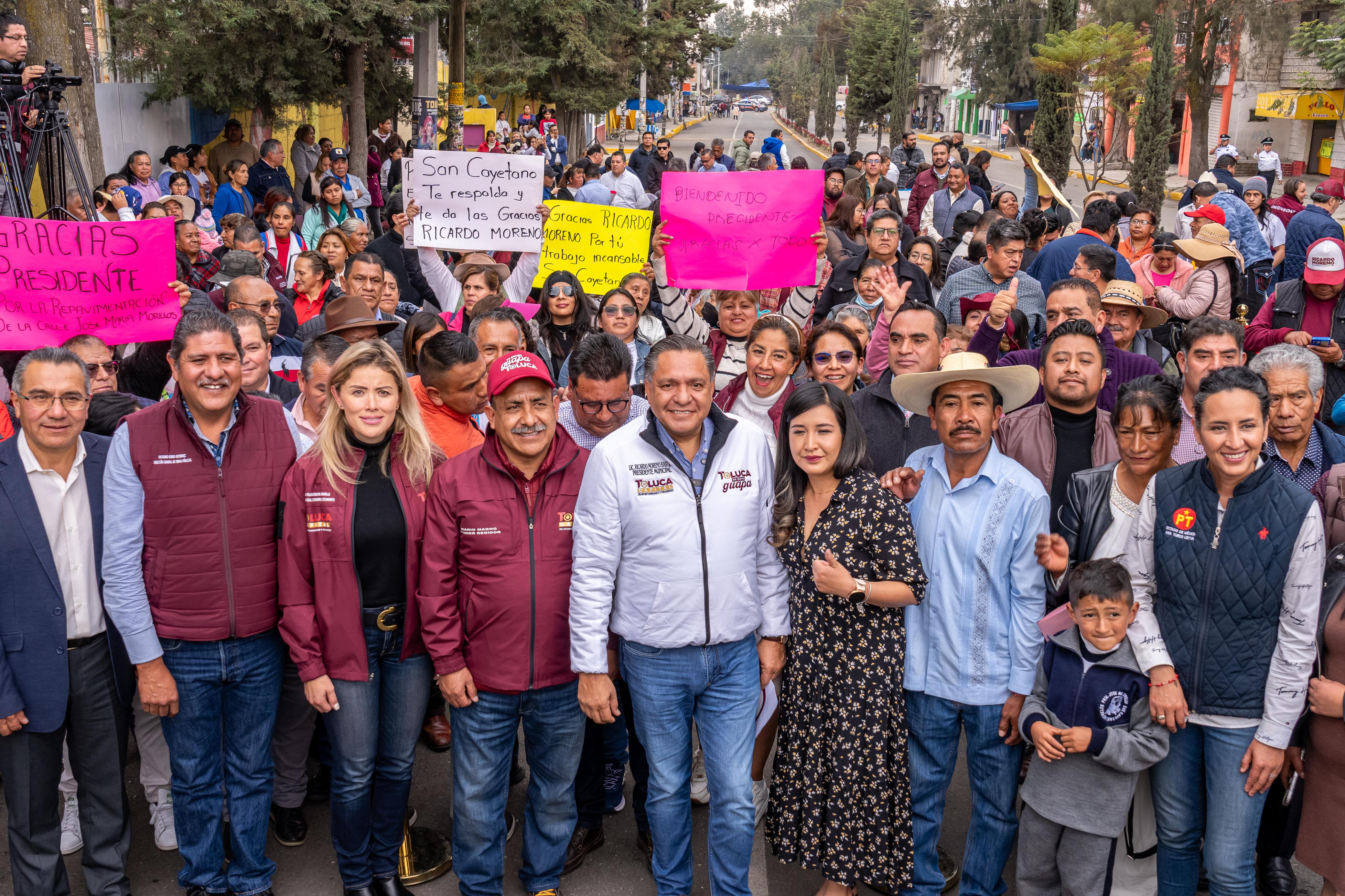 Cumple Ricardo Moreno con San Cayetano