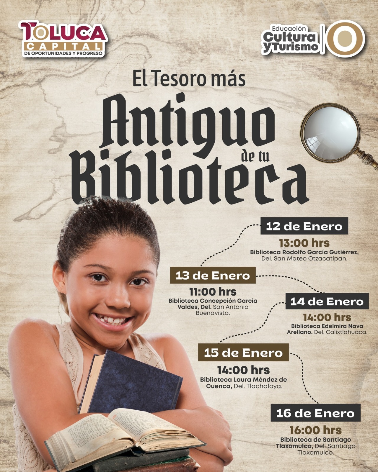 Invita  Ricardo Moreno a descubrir el tesoro más antiguo que vive en las bibliotecas