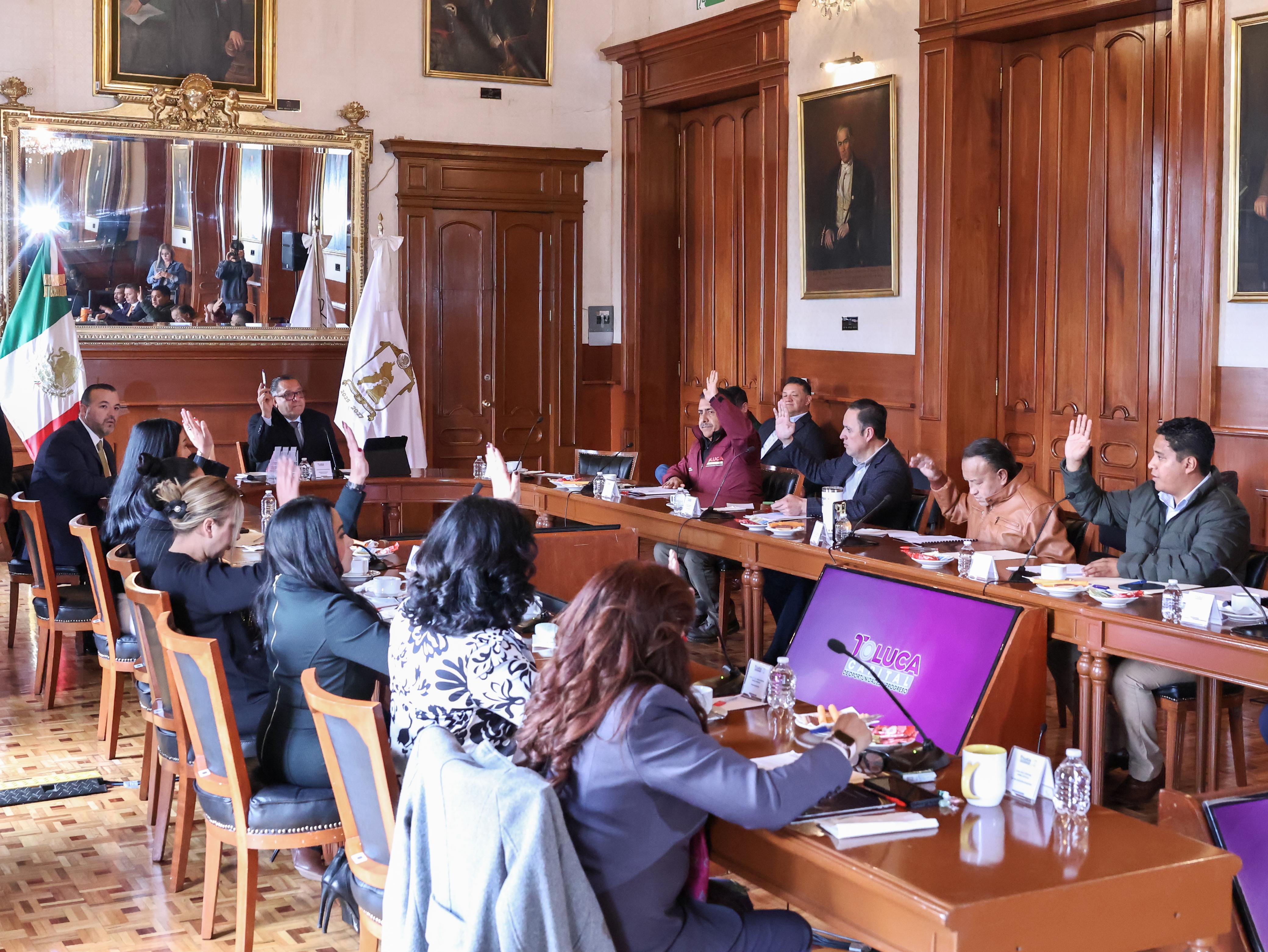 Respalda Toluca reformas constitucionales en seguridad y garantiza incentivos fiscales en tenencia de la tierra