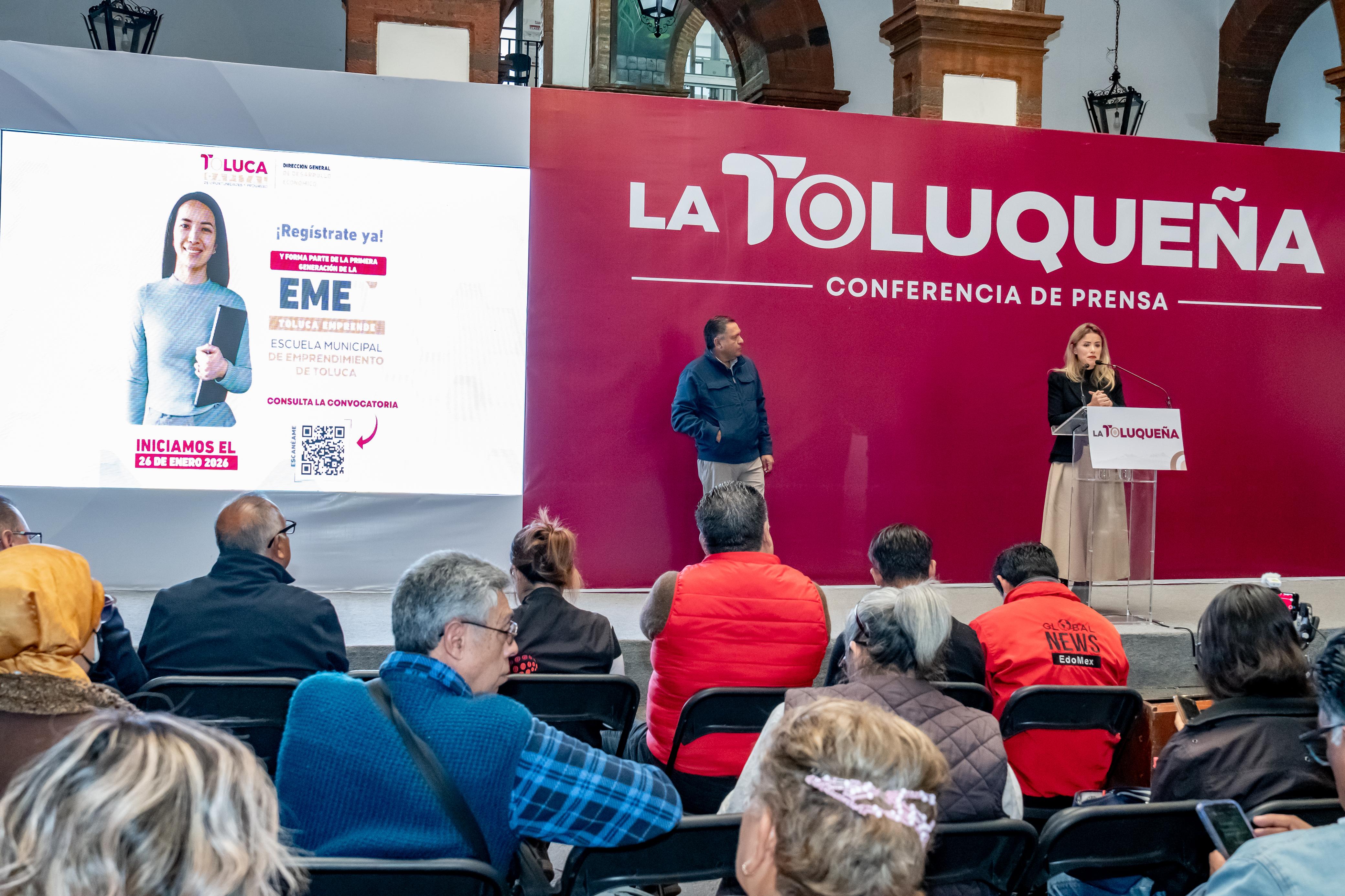 Escuela Municipal de Emprendimiento impulsa el talento toluqueño: Ricardo Moreno