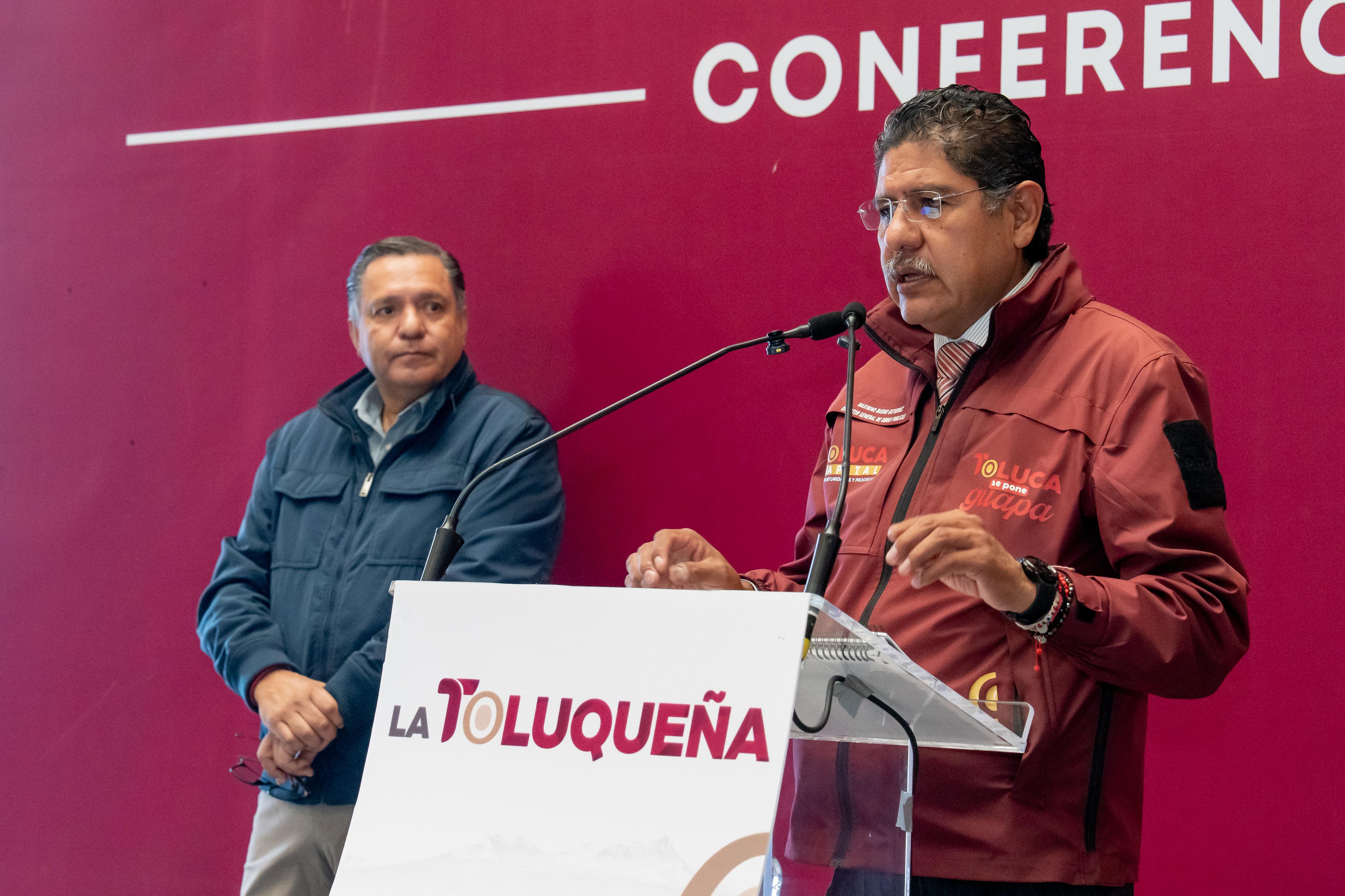 Continúan la realización de obras en Toluca con una inversión histórica de más de 715 mdp para recuperar el espacio público y vialidades