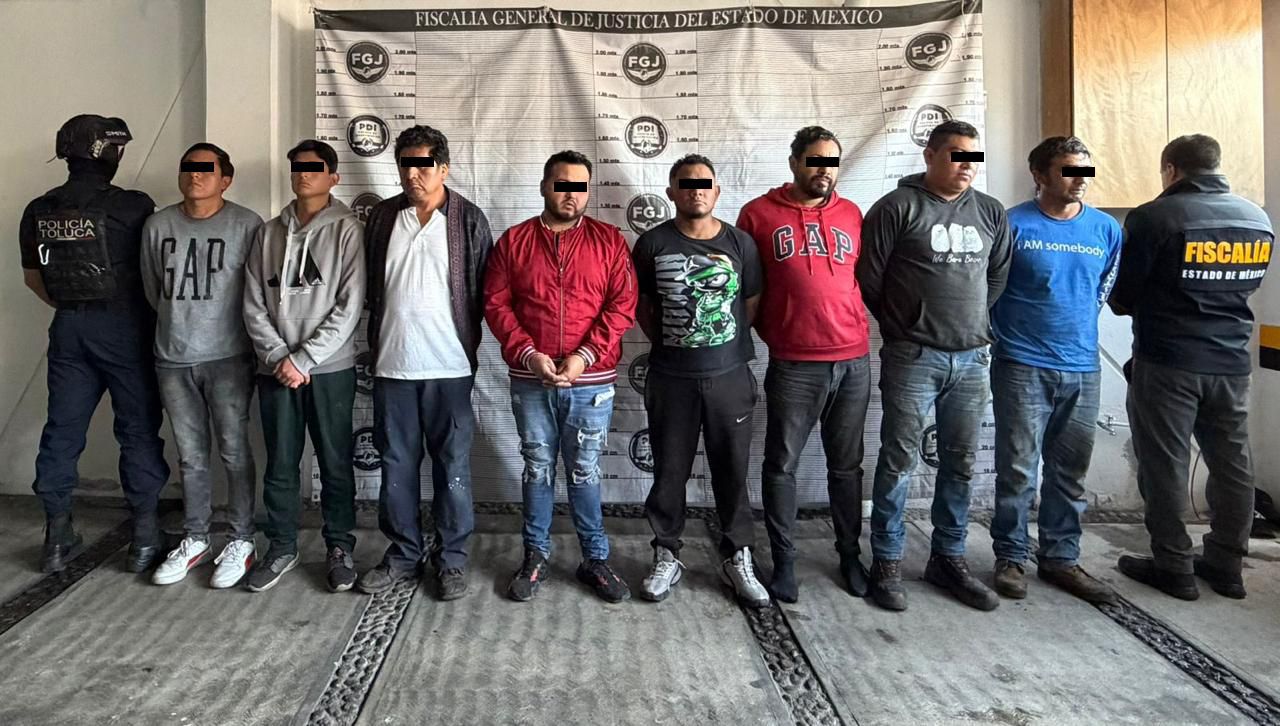 Cae “El Trane”; Policía de Toluca y autoridades estatales desarticulan banda de robo de maquinaria en Edoméx
