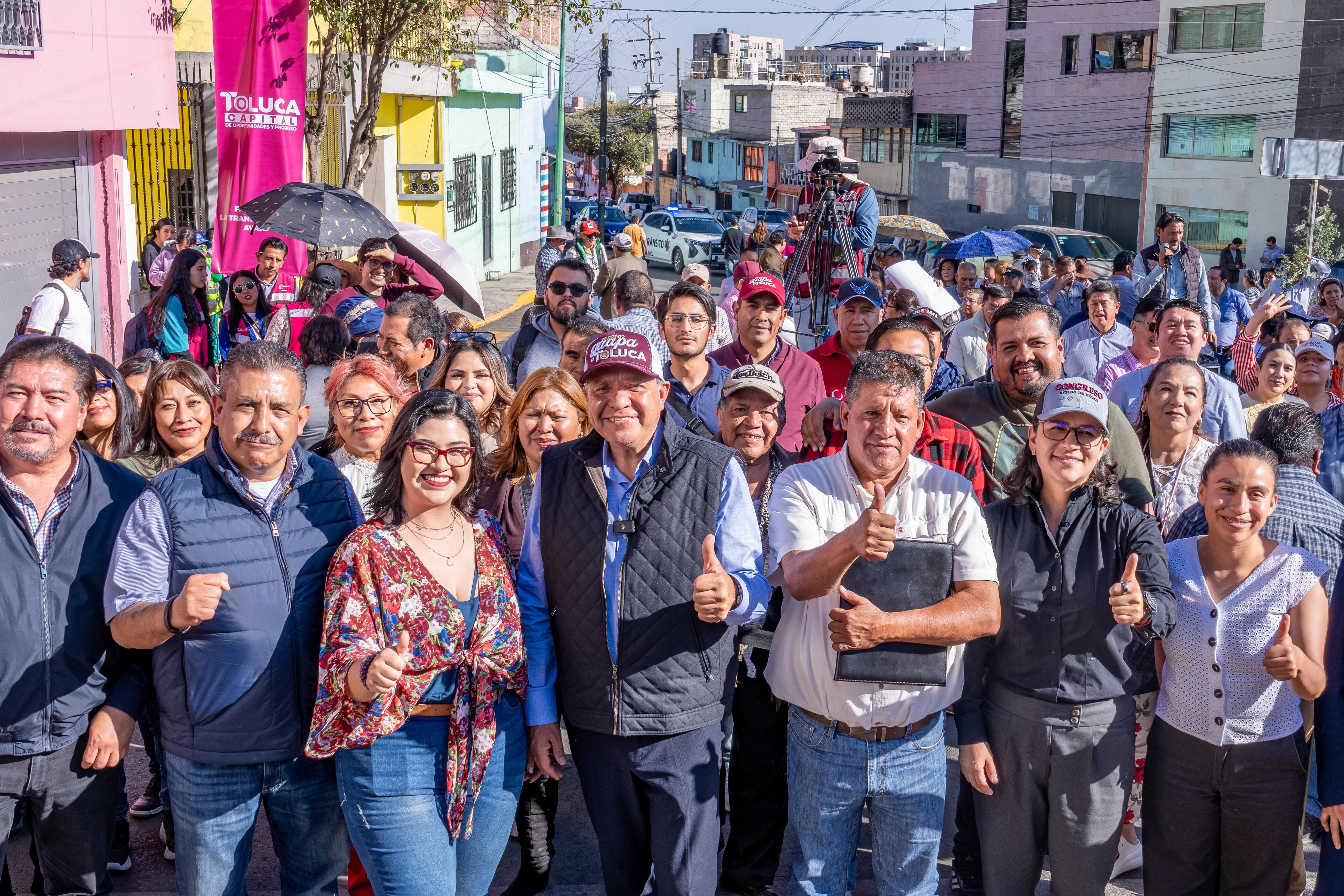 Mejora Ricardo Moreno movilidad y seguridad de calle 18 de Marzo