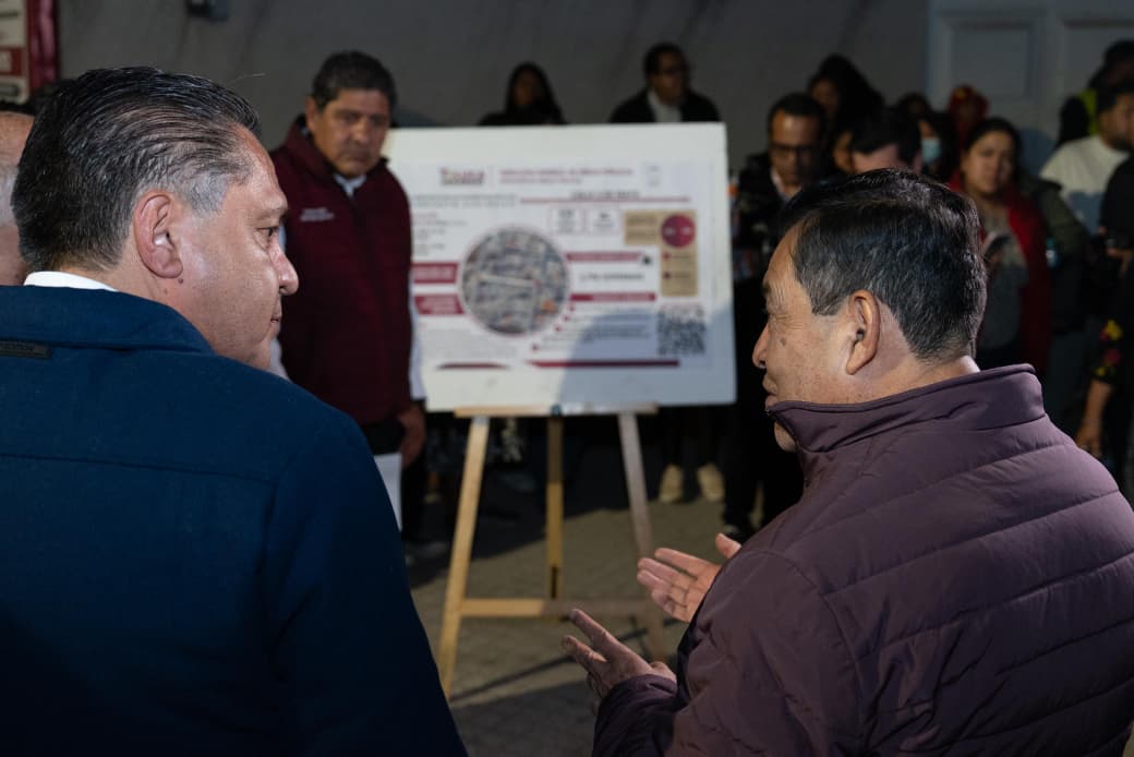 Más movilidad y seguridad para San Buenaventura: Ricardo Moreno entrega pavimentación de la calle 5 de Mayo