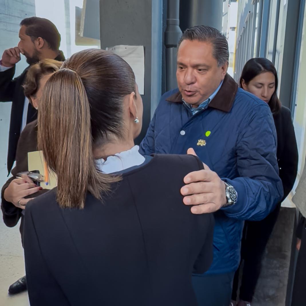 Celebra Ricardo Moreno conclusión del Tren Interurbano como un acto de justicia social