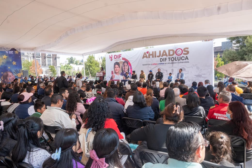 Ratifica Toluca solidaridad con infantes y adolescentes para transformar sus vidas