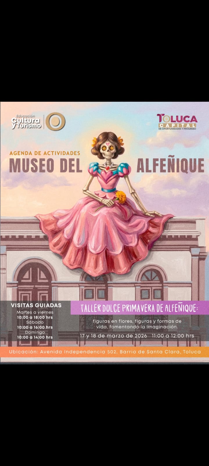 Invita Ricardo Moreno a vivir una dulce primavera en el Museo del Alfeñique