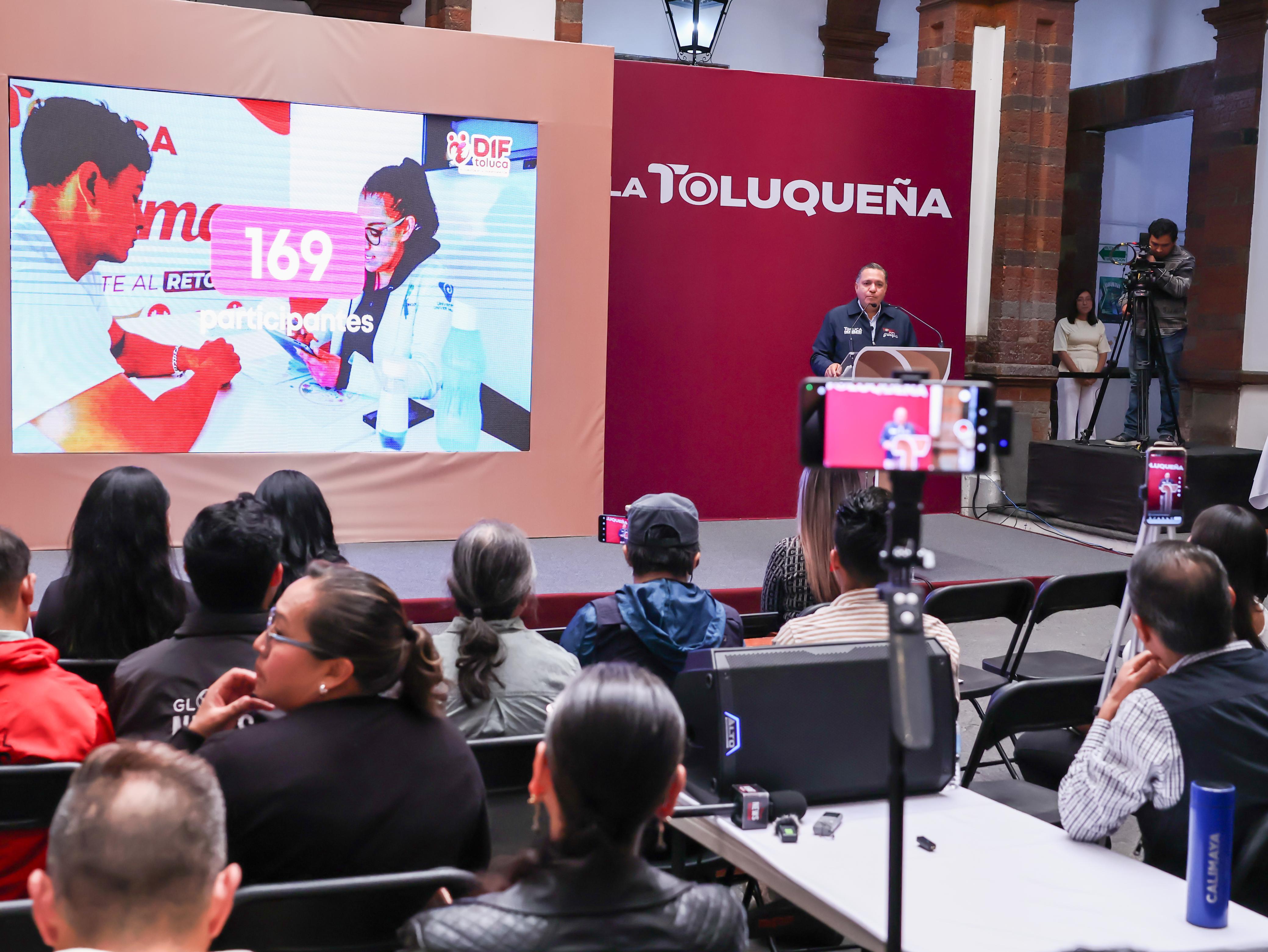 Se fortalece con nuevas alianzas el reto “Toluca se Pone en Forma”: Ricardo Moreno