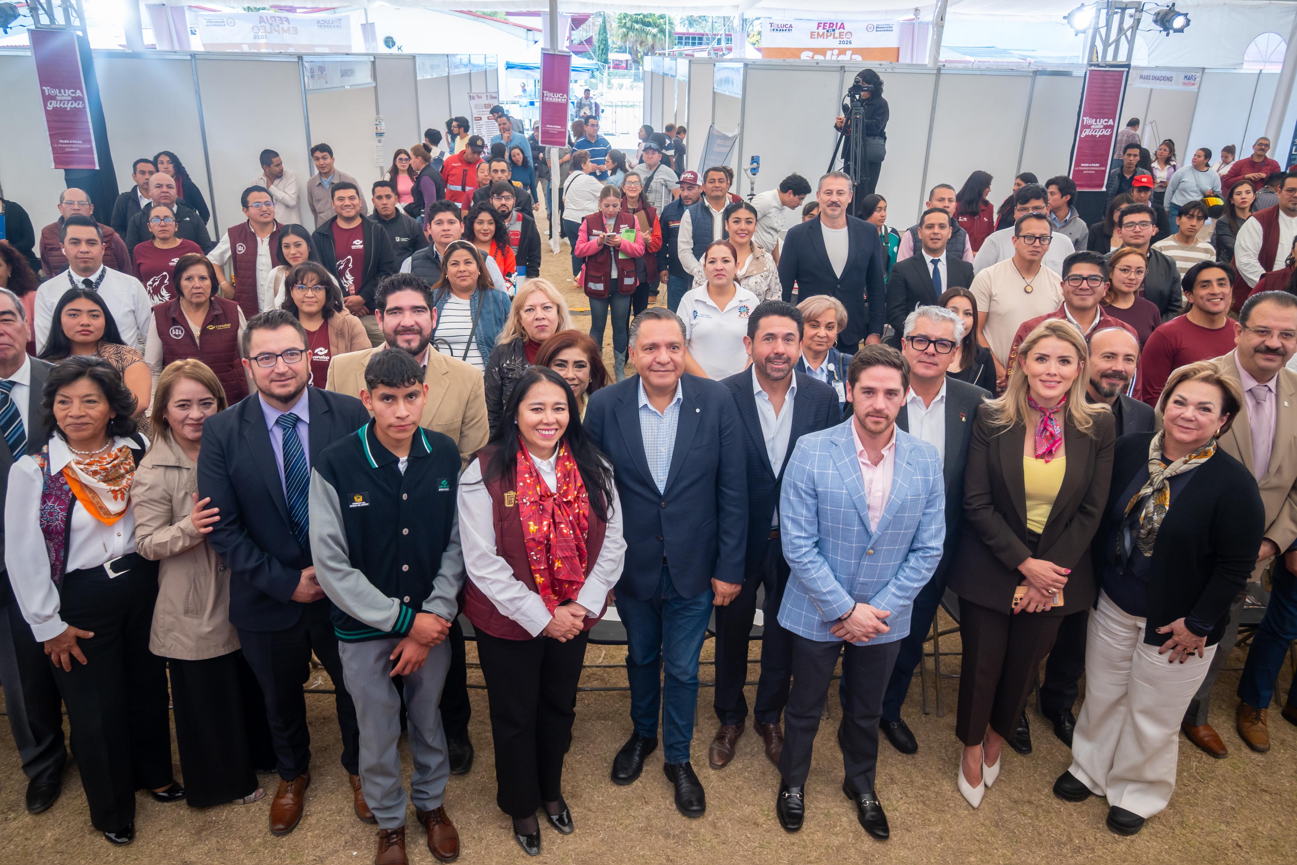 Impulsa Ricardo Moreno oportunidades reales para jóvenes en Feria de Empleo 2026