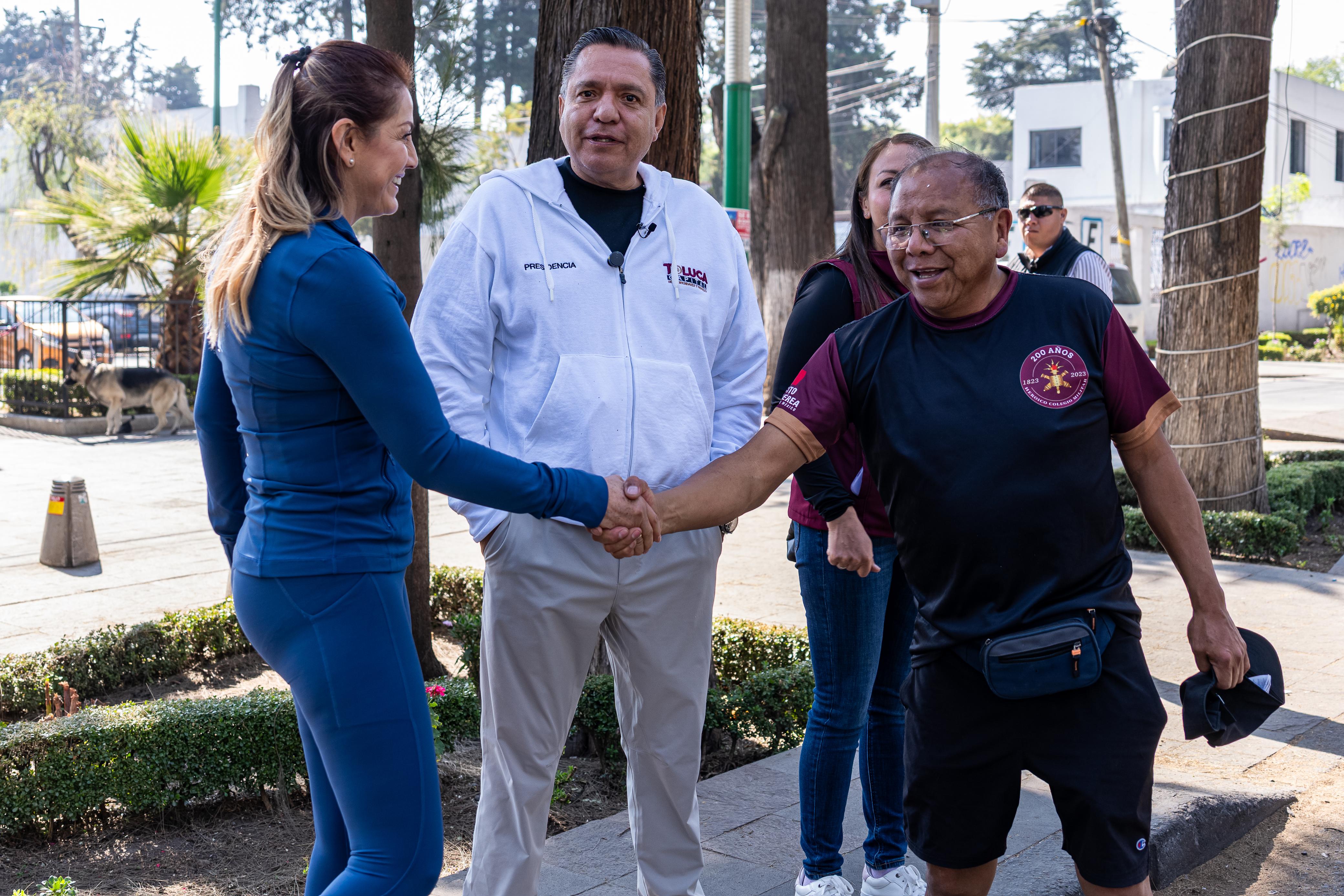 Invita Ricardo Moreno a disfrutar la Ruta Recreativa en Paseo Colón y sumarse al reto “Toluca se Pone en Forma”