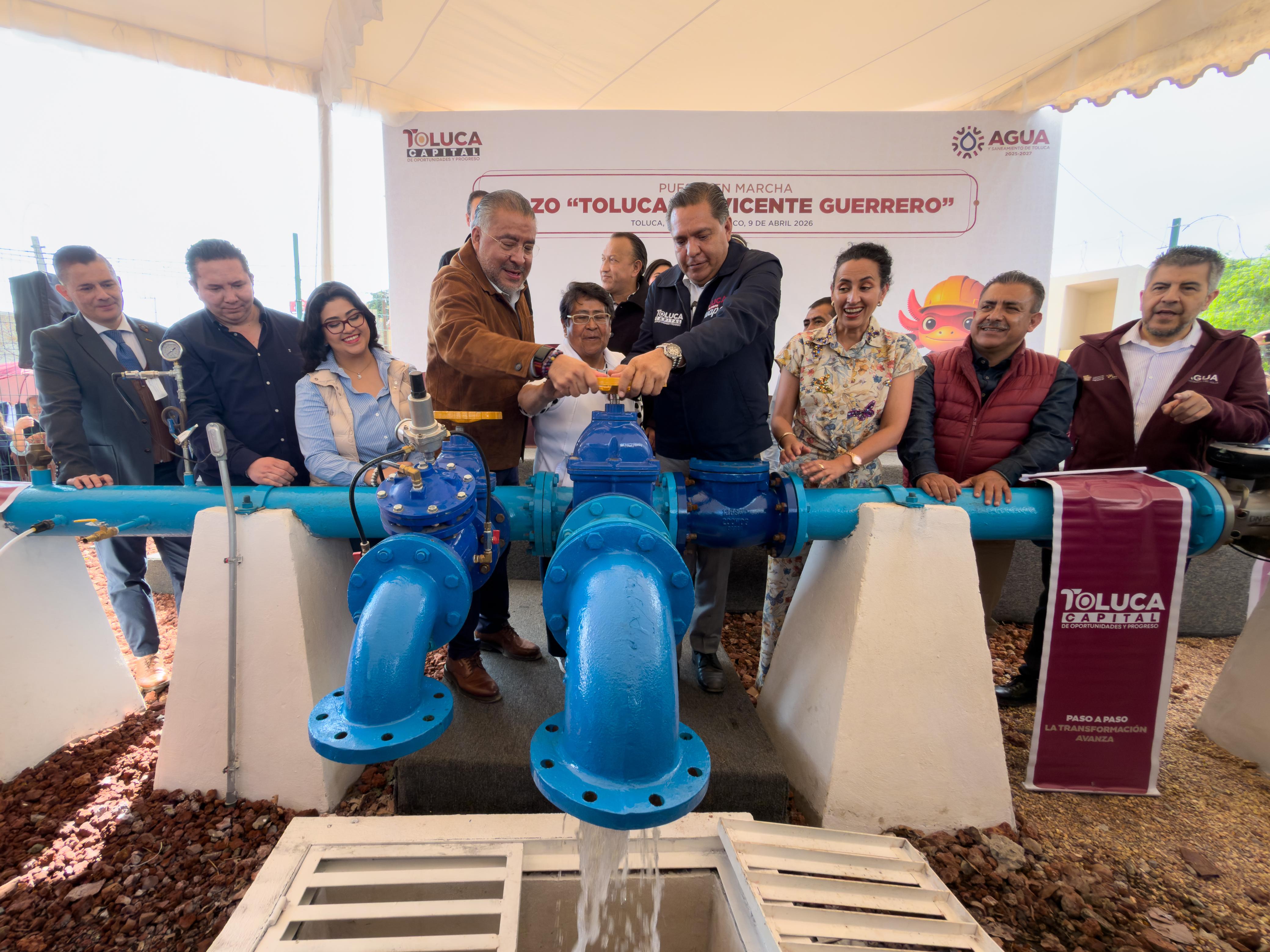 Entrega Ricardo Moreno el pozo número 12 y acelera la ruta hacia la autosuficiencia hídrica