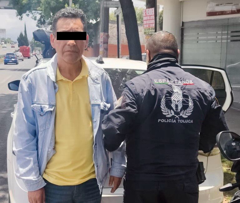 Asegura Policía de Toluca autos ligados a conductas ilícitas y detiene a presuntos responsables