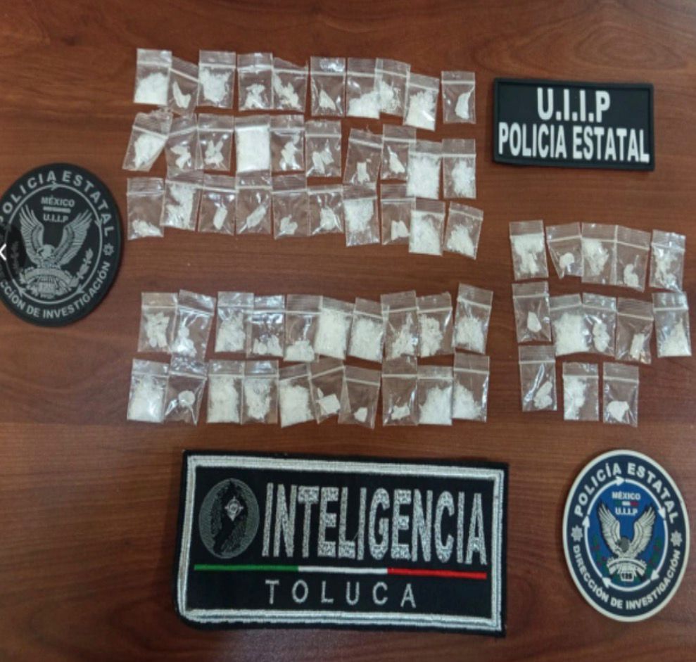 Caen 10 por robo, narcomenudeo y extorsión en Toluca
