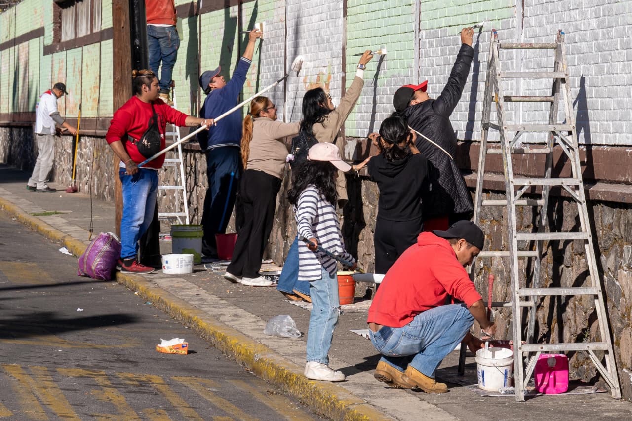 Con más de 1,300 jornadas de limpieza, Ricardo Moreno transforma los espacios públicos municipales