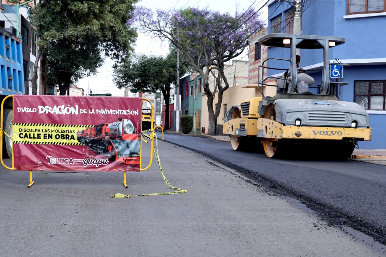 Avanzan a pasos agigantados vialidades atendidas por el “Diablo Dragón” de Ricardo Moreno