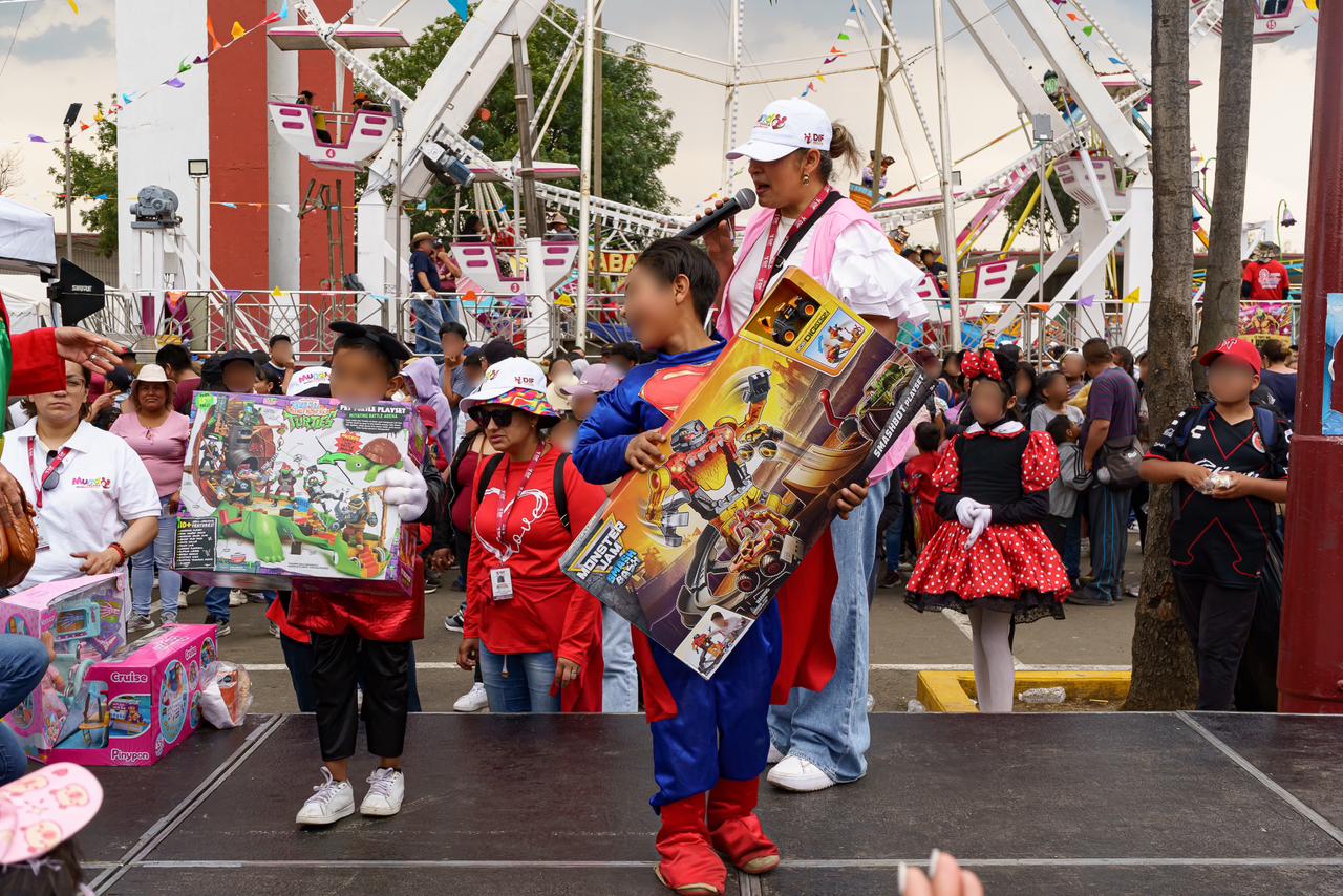 Son las niñas y los niños el principal motivo para seguir adelante como la capital de oportunidades y progreso: Rocío Pegueros