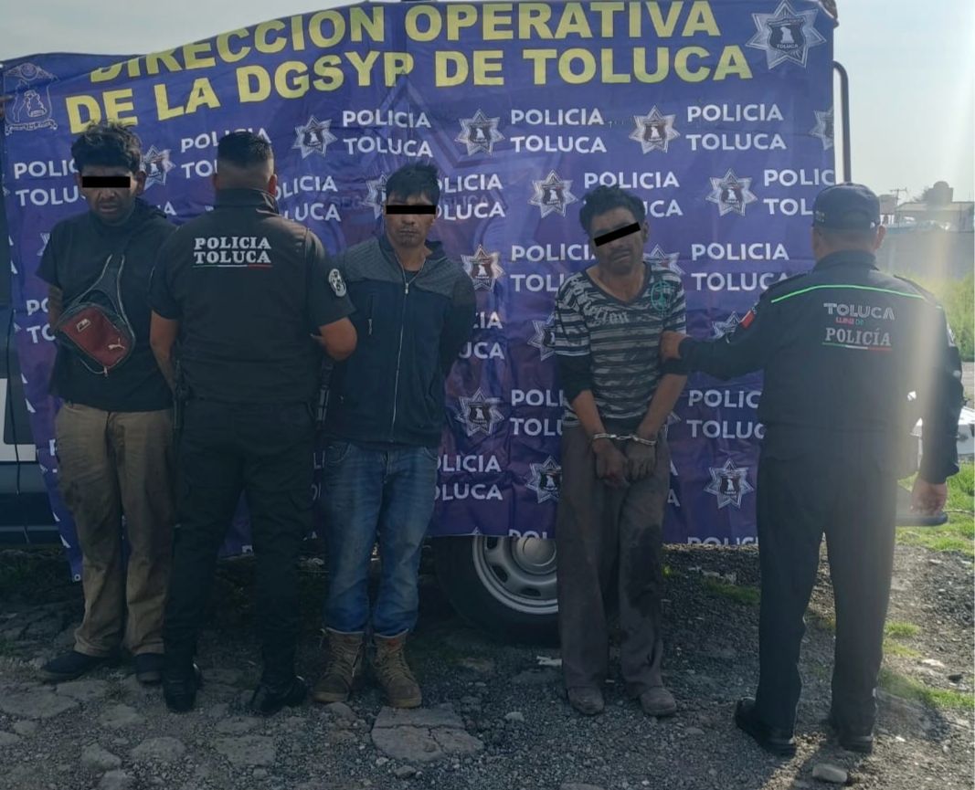 Frustra la Policía de Toluca robo a negocio y recupera botín de 400 mil pesos