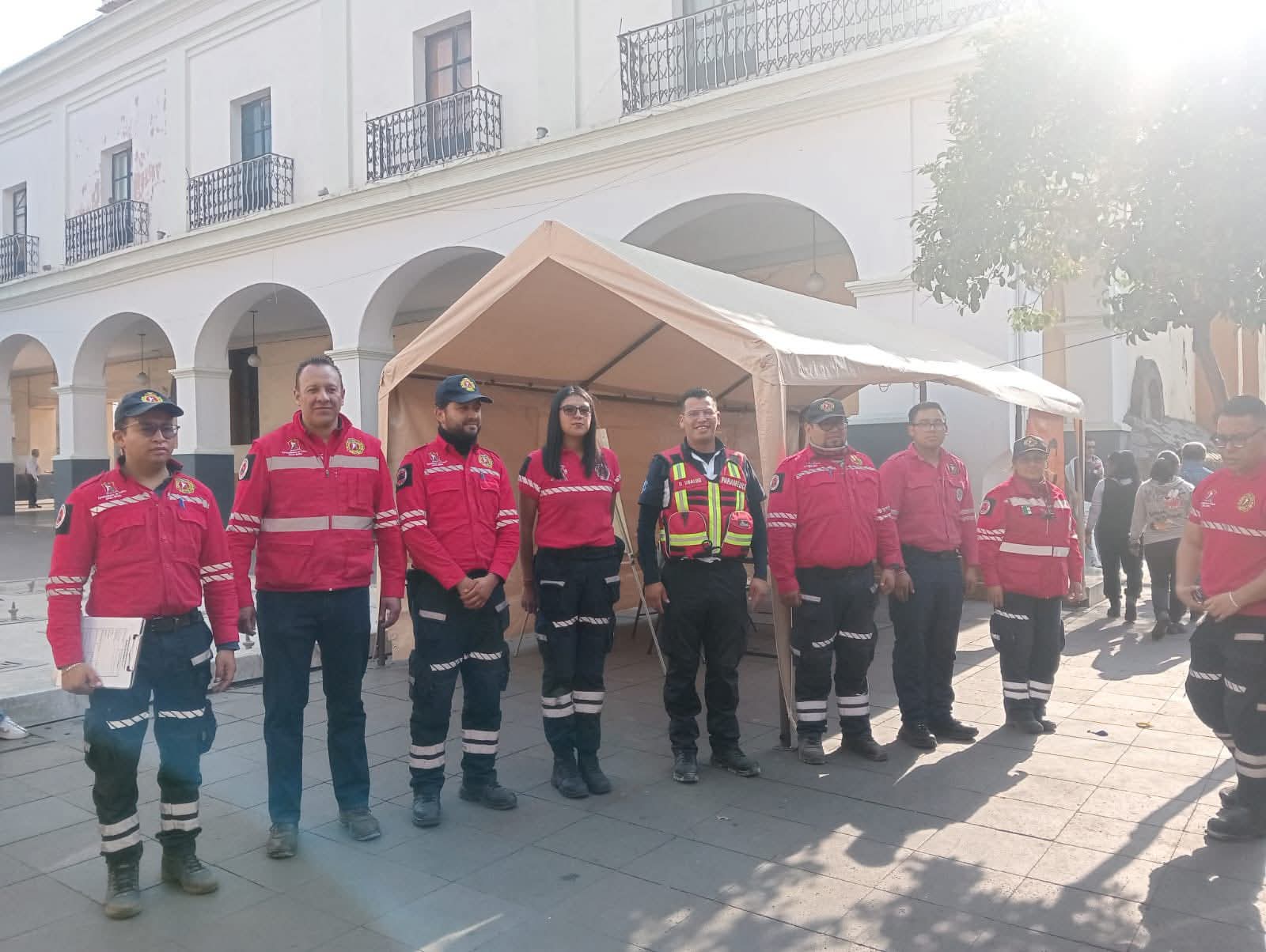 Despliega Protección Civil de Toluca dispositivo de asistencia y seguridad para visitantes y feligreses