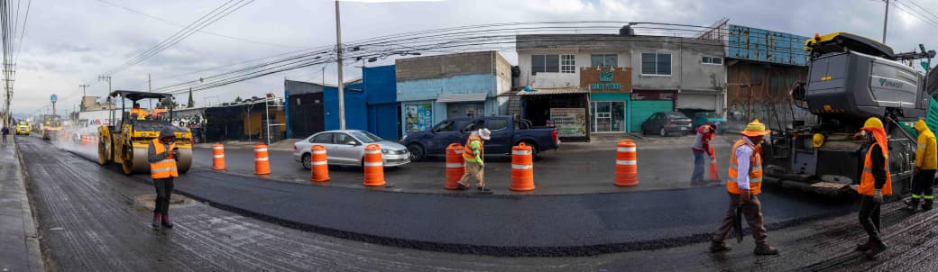 Mejora Ricardo Moreno movilidad y seguridad de la avenida Lombardo Toledano