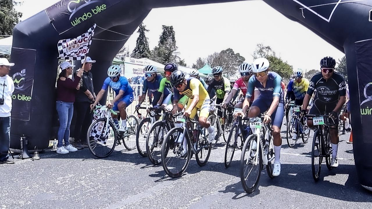 Todo un éxito la primera fecha de la Copa Toluqueña de Ciclismo 2026