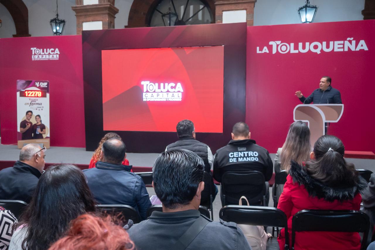 Implementan Claudia Sheinbaum y Ricardo Moreno estrategia para disminuir la pobreza alimentaria en Toluca