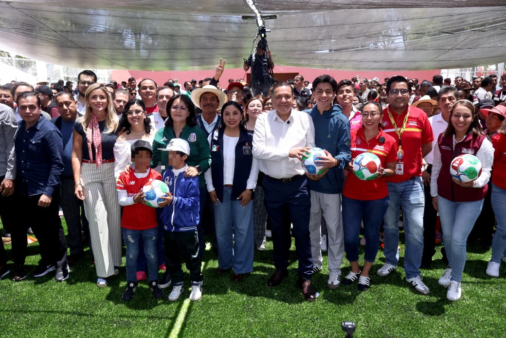 4db74316-c9a1-4f5b-a009-0bdfae7c7e29 Inaugura Ricardo Moreno la renovada cancha de futbol rápido del Parque Ecológico El Seminario