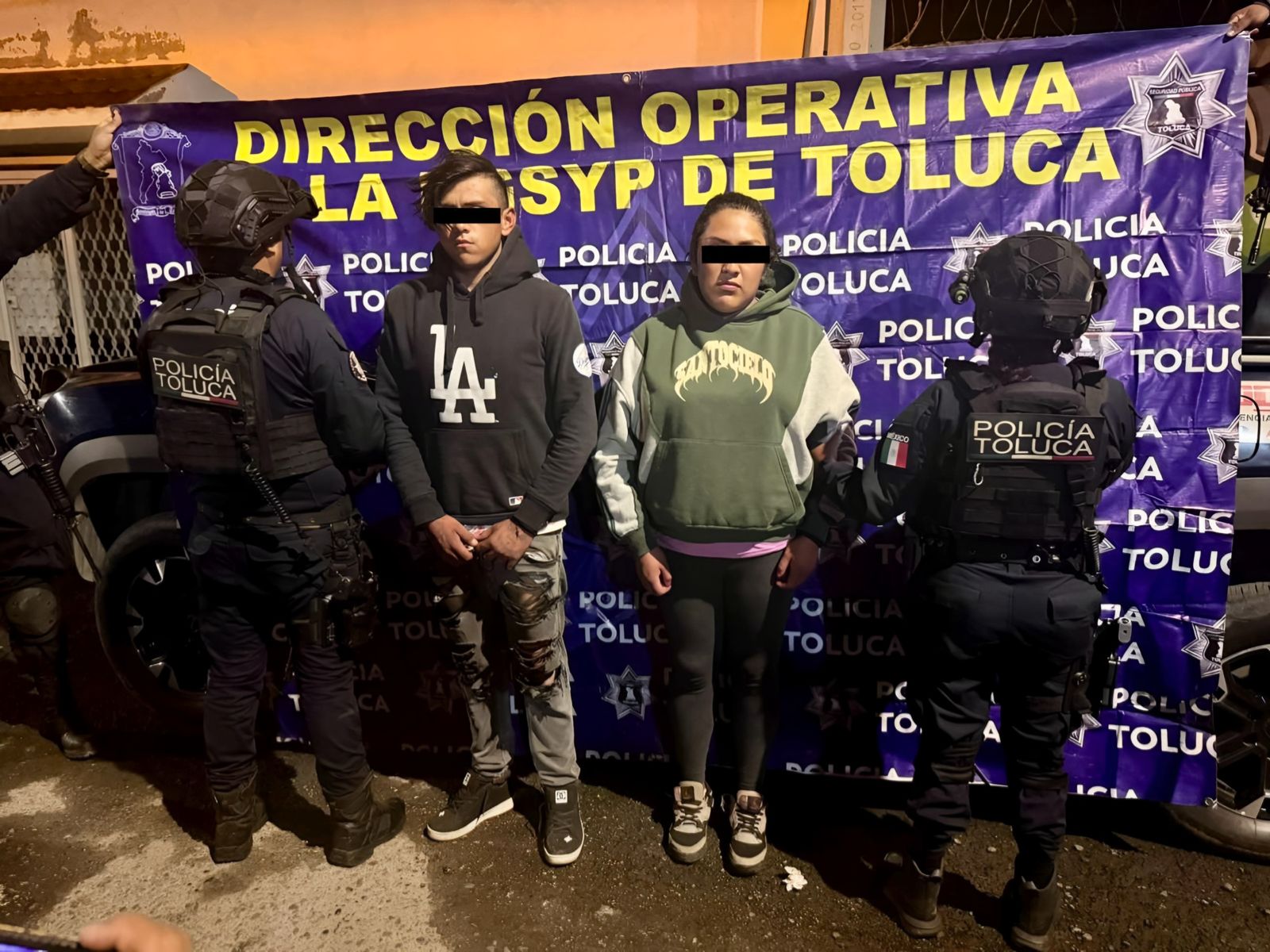Permiten patrullajes inteligentes seis detenciones en Toluca