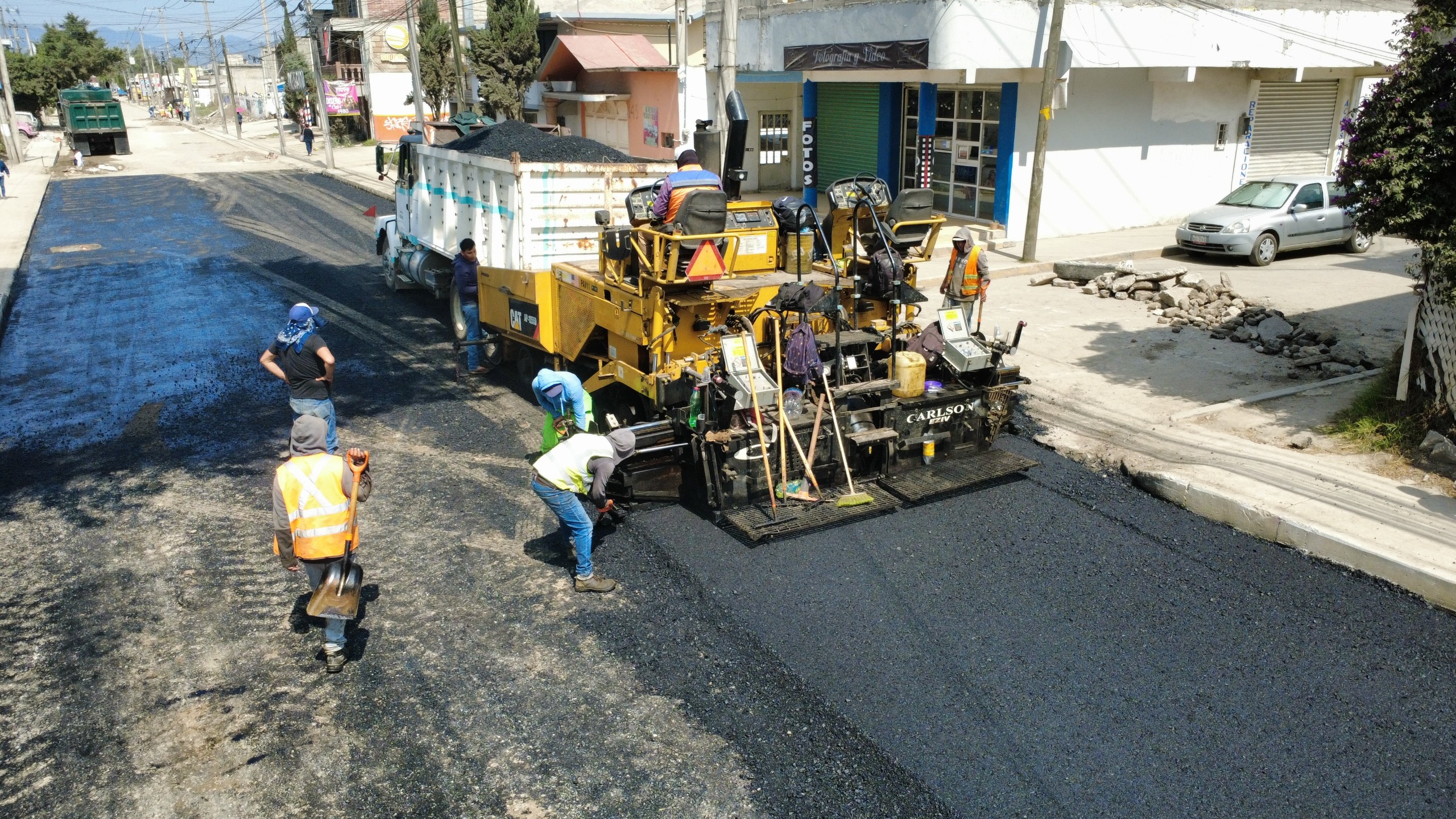 Registra modernización del Paseo Vicente Lombardo Toledano un avance del 60%