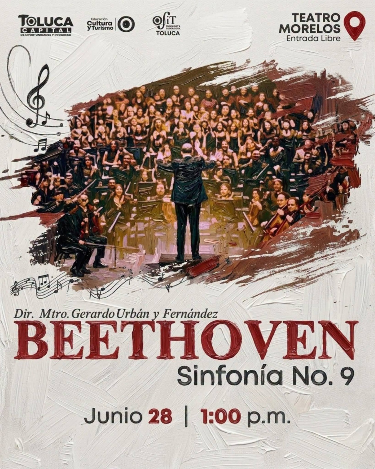 Invita Ricardo Moreno a disfrutar de concierto gratuito con más de 300 artistas