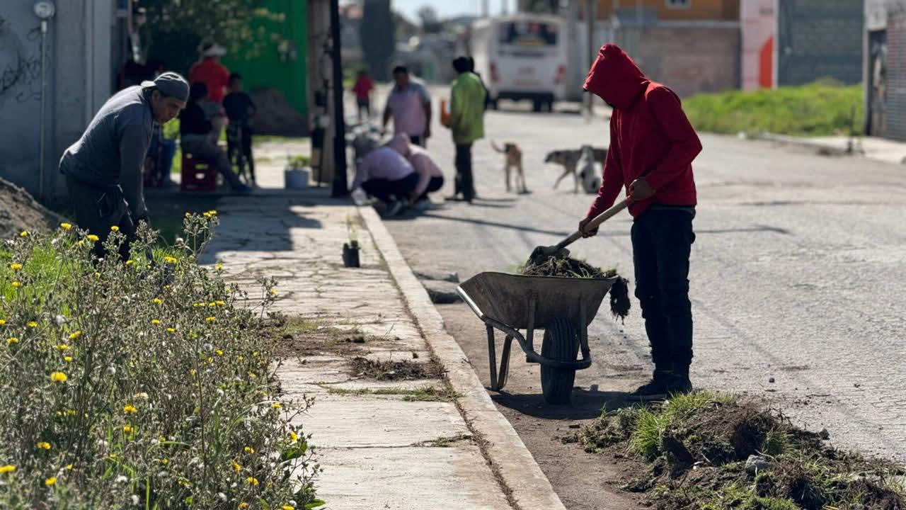 Unen esfuerzos miles de toluqueños para poner guapa a Toluca y sus escuelas