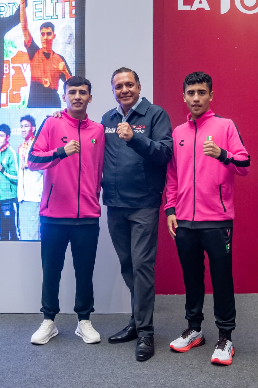 Acompaña Toluca a los hermanos Santos Mancilla en su camino rumbo a los Juegos Olímpicos