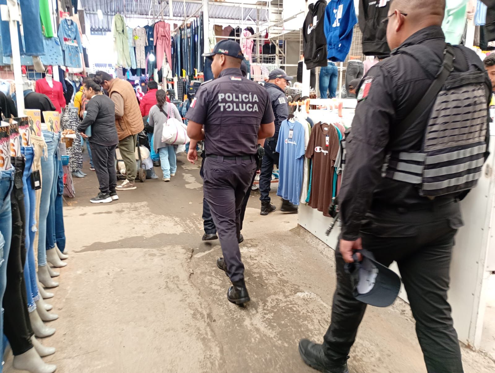 Liberan vialidades y frenan la delincuencia Operativos en el Mercado Palmillas