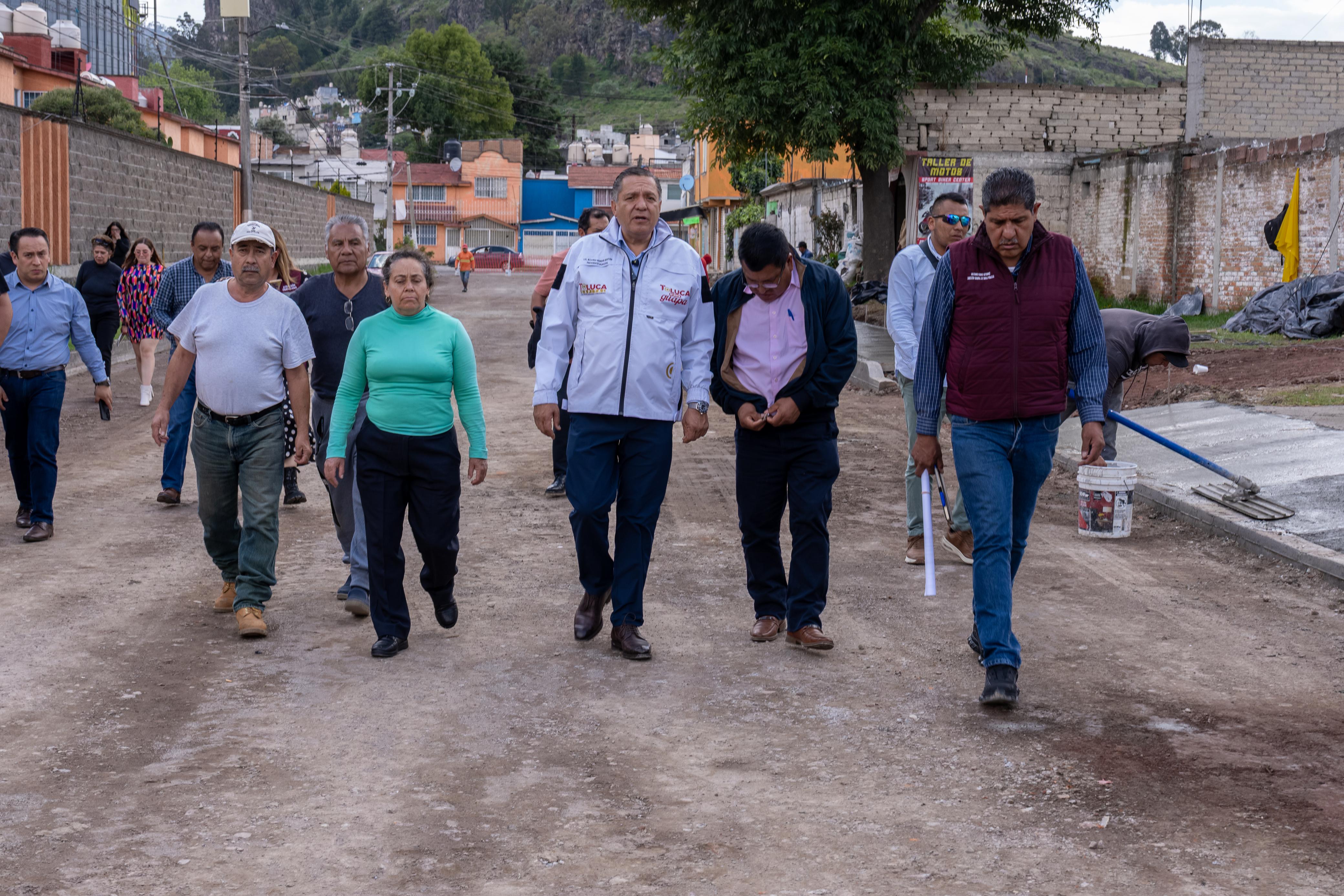 Supervisa Ricardo Moreno avance del 60% en la rehabilitación de la Avenida del Trabajo