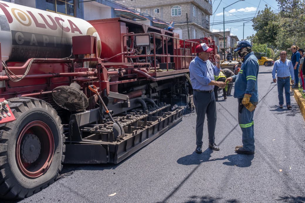 284aa8ee-af4d-469c-a814-54486d146e2b Con trabajo en equipo, Ricardo Moreno logra el programa de pavimentación más importante en la historia de Toluca