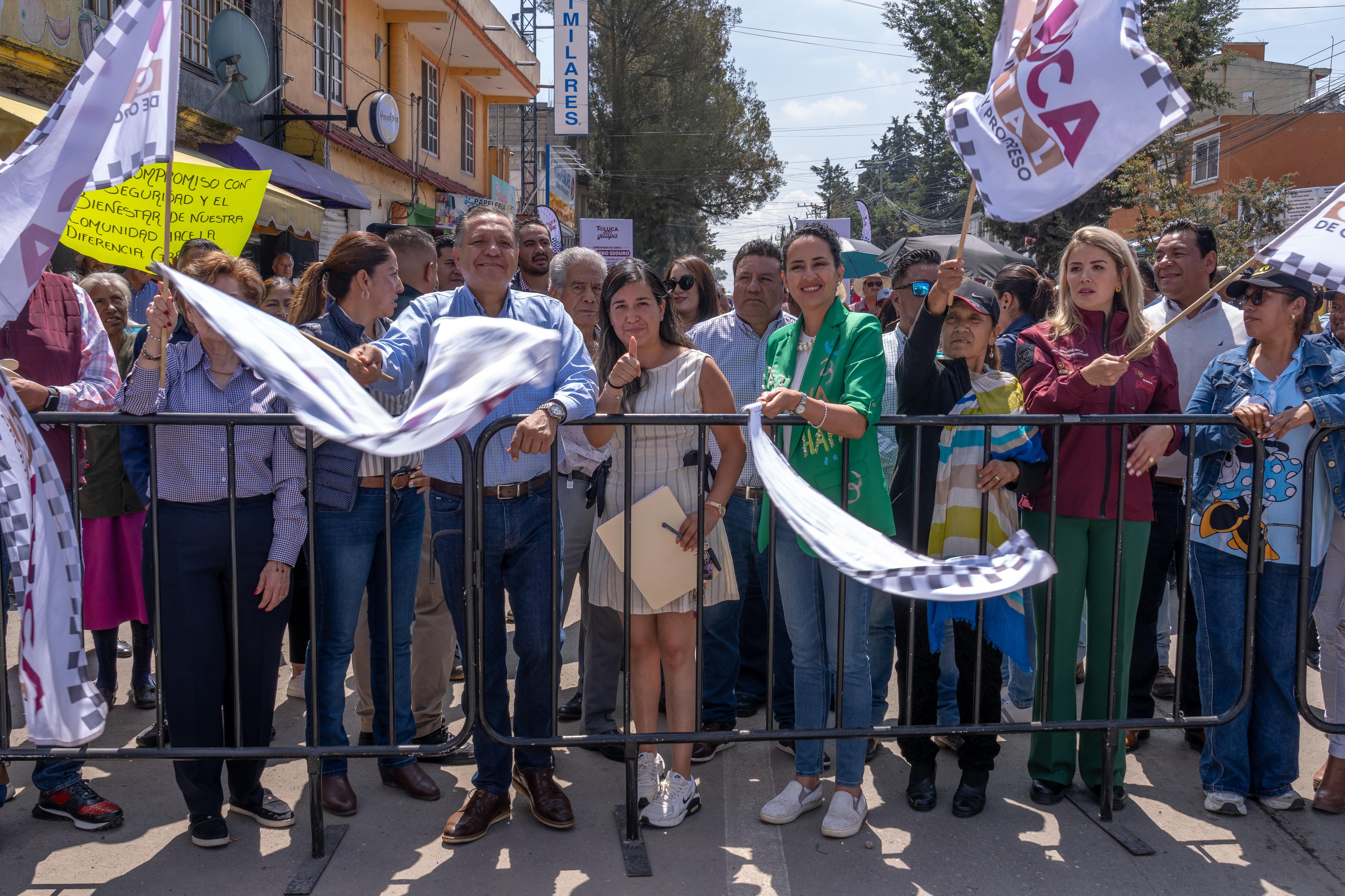 Arranca Ricardo Moreno Sendero Seguro que iluminará y protegerá a San Cayetano Morelos