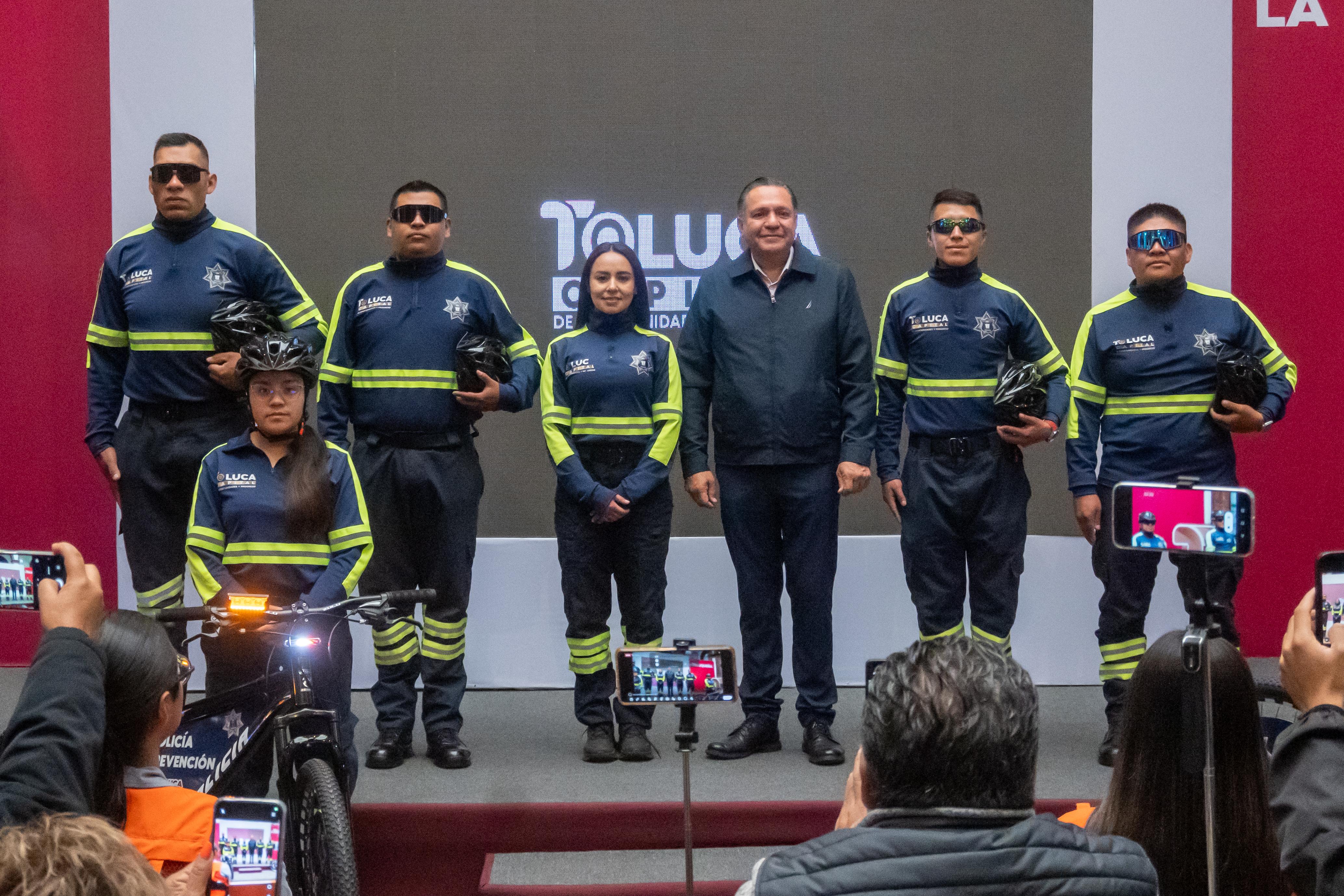 Aumenta Ricardo Moreno ciclo-patrullas para fortalecer la seguridad en espacios públicos