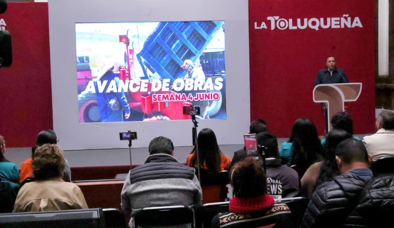 Avanza la transformación de calles en San Mateo Oxtotitlán: Ricardo Moreno