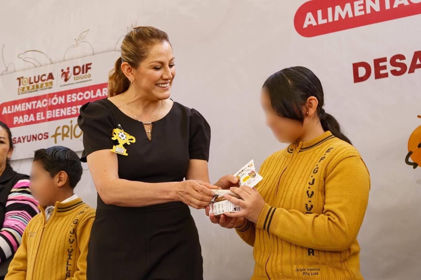 Empieza “Alimentación Escolar para el Bienestar” en favor de niñas y niños toluqueños
