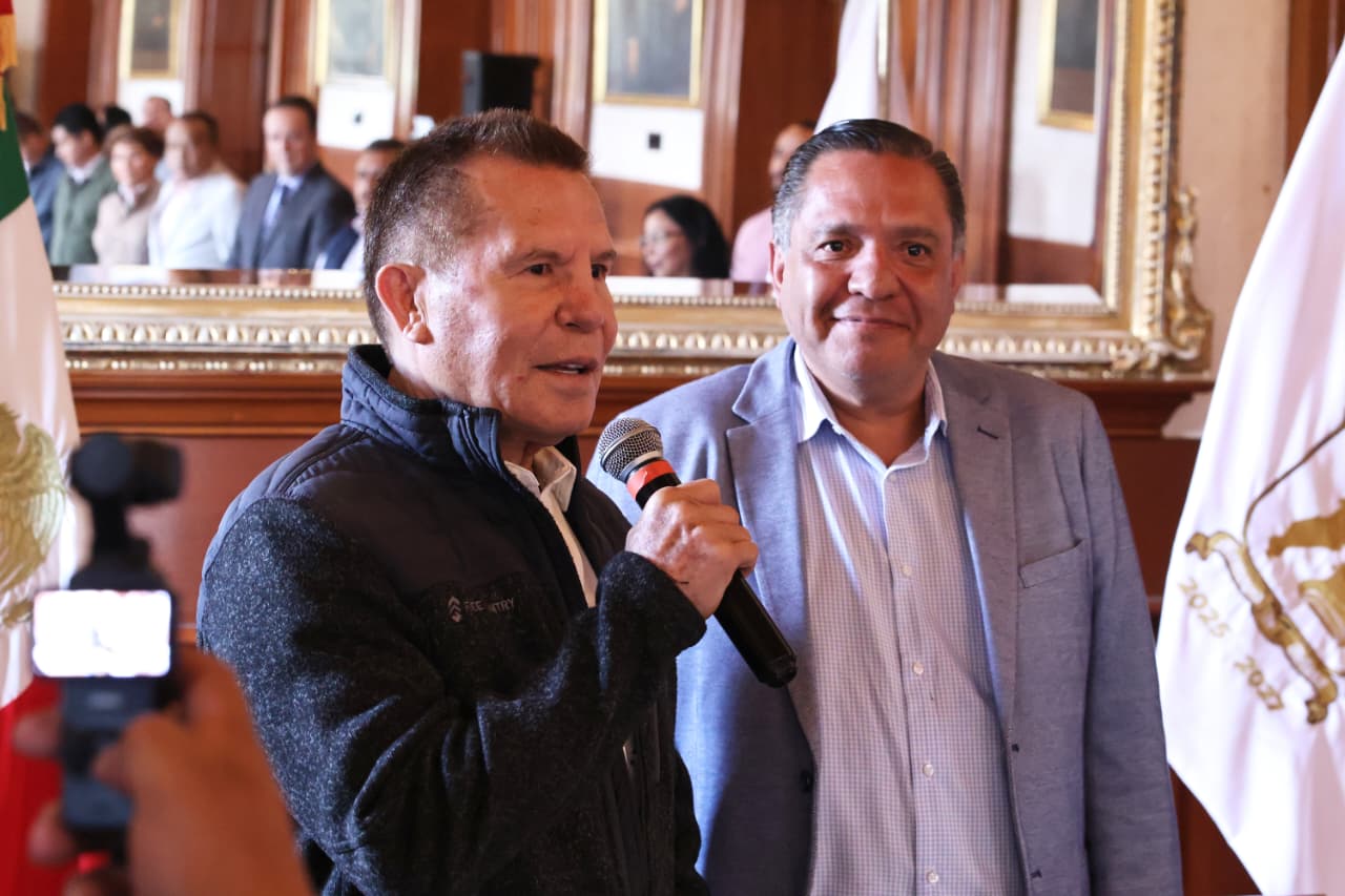 Toluca es mi segunda casa: Julio César Chávez en el Cabildo